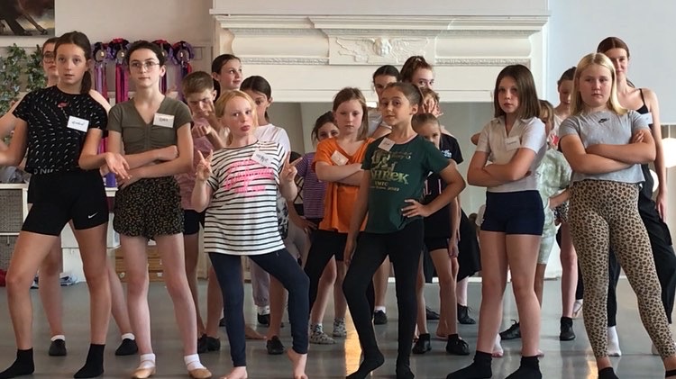 Kids with attitude in rehearsals for Hairspray the musical