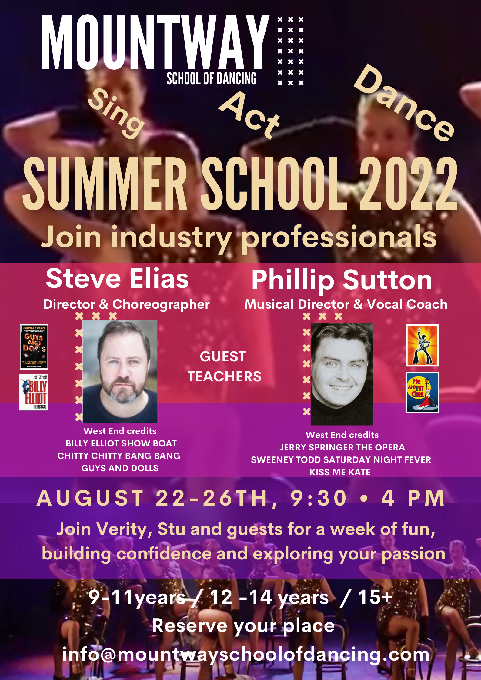 Summer School with Steve Elias, Phillip Sutton & Stuart Fox-Chaffer